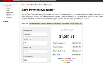 extra payment calculator